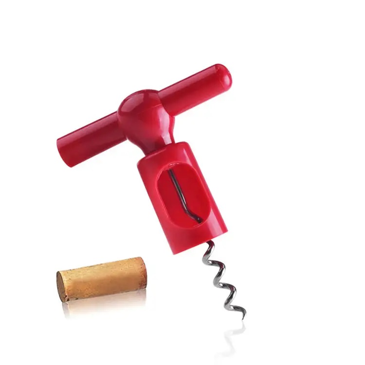 Plastic Corkscrew Wine Bottle Opener