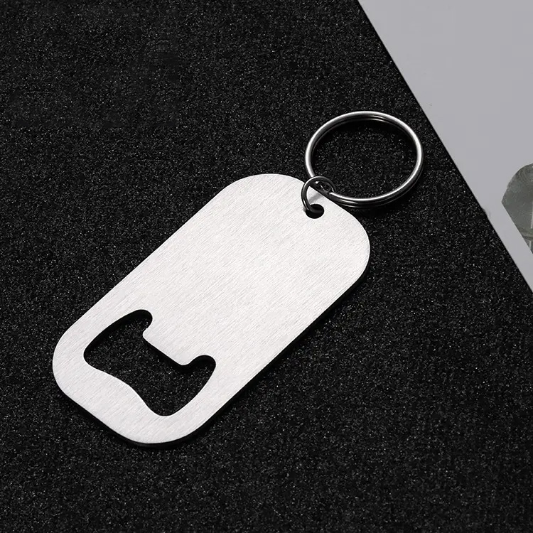 Keychain Bottle Opener with Ring
