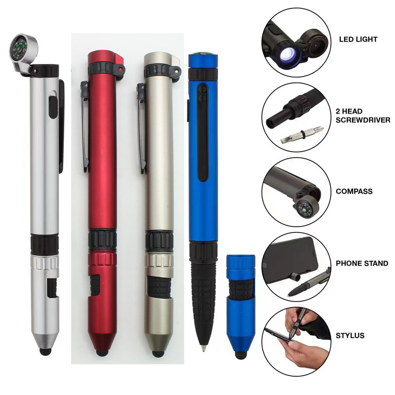 GJB07 6 in 1 Multitool Pen