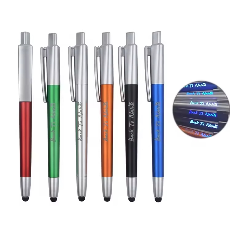 DB02 3 in 1 Light Up Ballpen