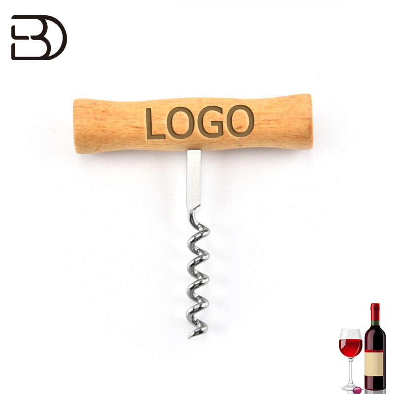 KPQPJ06 Wooden Corkscrew