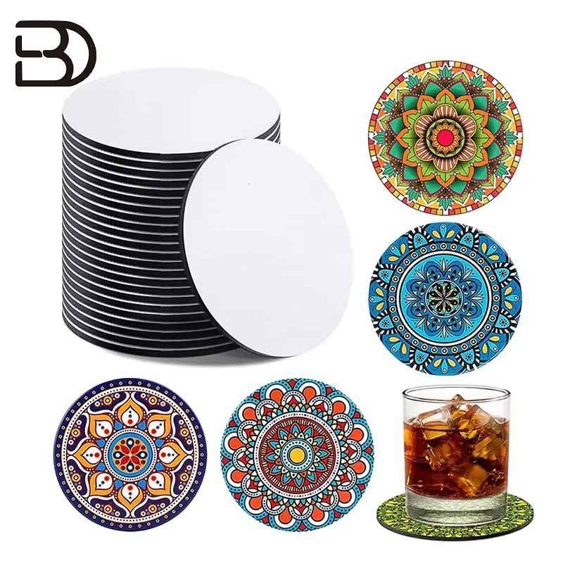 BD01-Neoprene Car Coaster