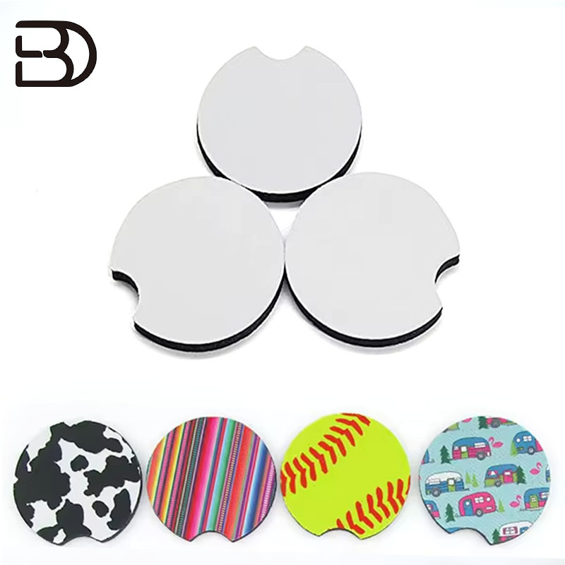 BD02-5 Neoprene Car Coaster
