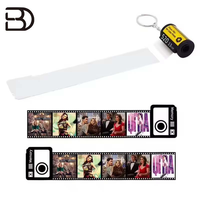 RSH01 Sublimation Camera Film Roll Keychain