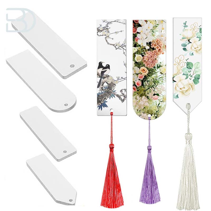 SQ03 Sublimation Bookmark Blank