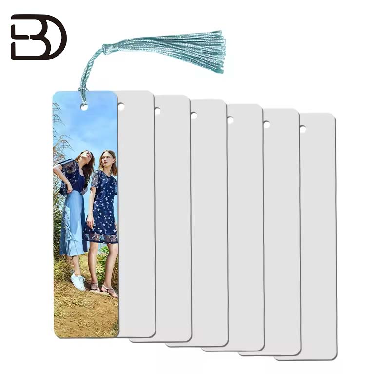 SQ01-L Sublimation Aluminum Bookmark