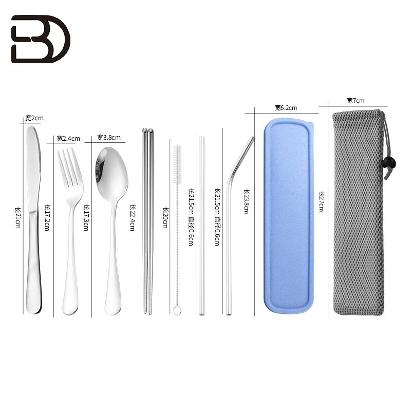 CJDQ58 Portable Stainless Steel Flatware