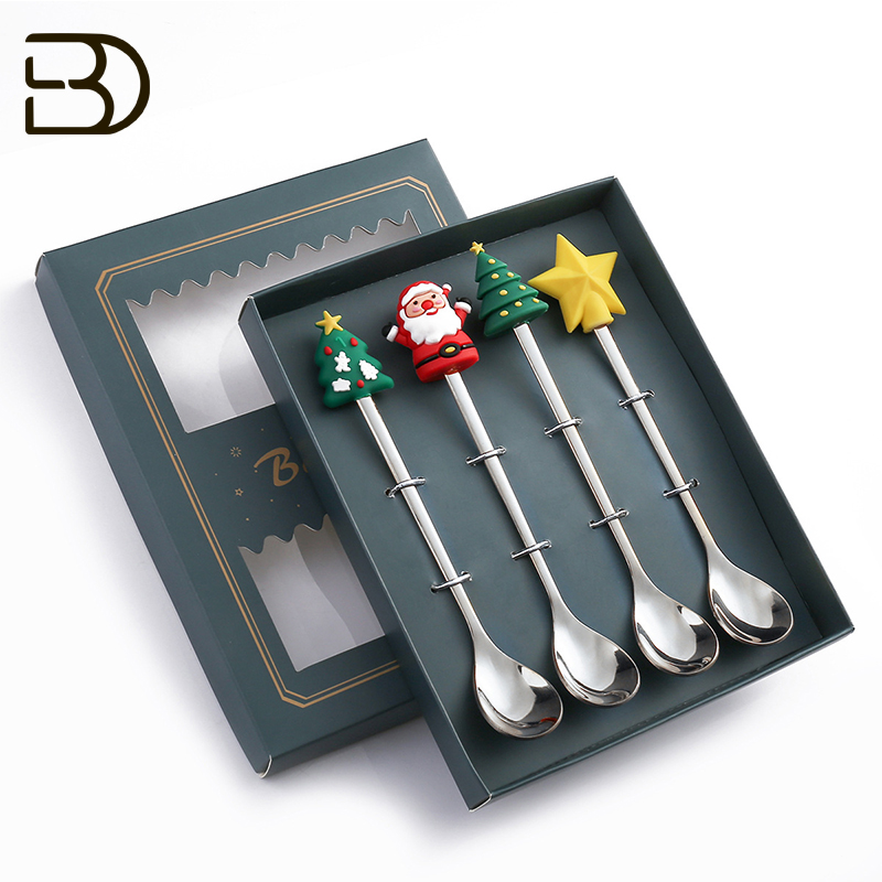 CJDQ62 Xmas Gift Stirring Spoon